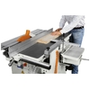 <p><strong>Fully equipped</strong></p> <p>The planer unit has a cutter block with 2 re-usable knives. Genius machines also have saw-planer fences with an anodized aluminum extrusion and a support with clamp for fast positioning.</p>