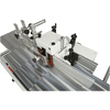 <p>The spindle moulder fence with mechanical programming and digital readouts ensures accuracy to a tenth of a millimetre in positioning the tables so that no more test runs are required to get the desired result.</p>