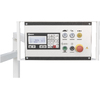 <p><strong>Programmed movement - 3 NC axes. </strong>The “READY3” control panel manages the powered and programmed movement of the saw blade unit and rip fence, increasing productivity and working quality.</p>