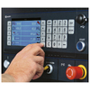 <p>Easy: maximum reliability due to the function pushbuttons and easy-to-use with the electronic control of up to 5 axes with the 7” LCD display, 16:9 format. These features translate into immediate improvements in productivity and guarantees the capability of the full potential of the machine</p>