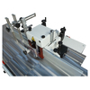 <p><strong>Maximum set-up speed and ease-of-use</strong>. The spindle moulder fence with mechanical programming and digital readouts ensures accuracy to a tenth of a millimetre in positioning the tables so that no more test runs are required to get the desired result</p>