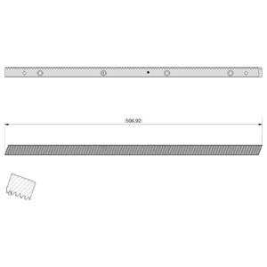 HELICOIDAL TEETH RACK | 