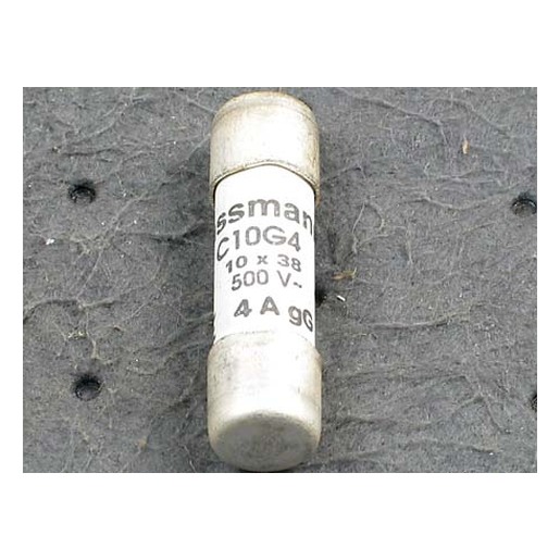 FUSE 10,3X38 GG 4A 500V | 