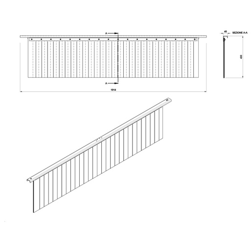 ASS. BANDELLE Y1600 Z350 CDL2010 SP. RIDOTTO | 