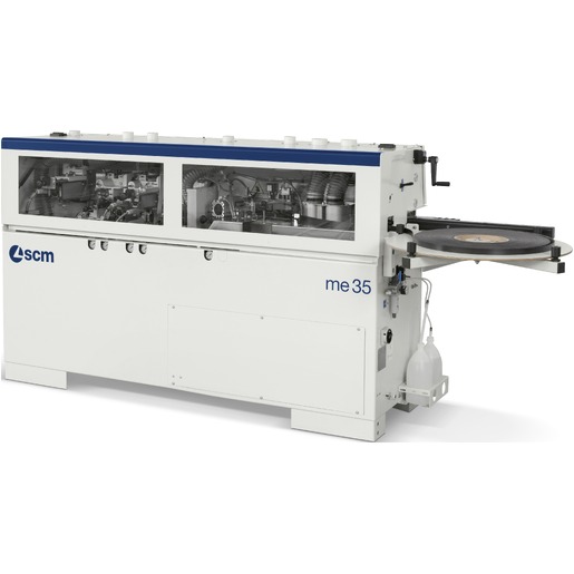 me 35tr | Automatic edge bander with pre-milling unit and end-cutting/rounding combined unit - 1 ph