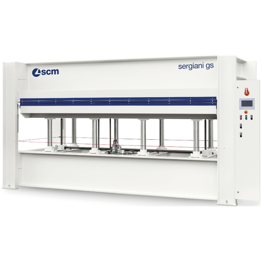sergiani gs 160 | Hot press with electronic control and manual loading/unloading